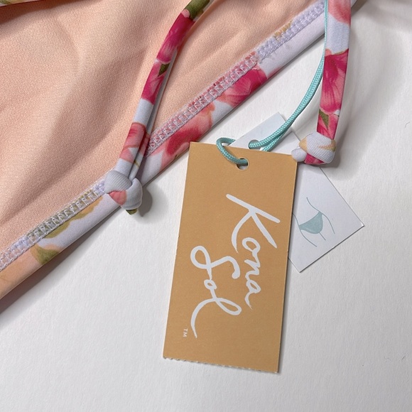 Kara Sol Women’s Bikini Bottom Floral print size XL - Picture 4 of 6